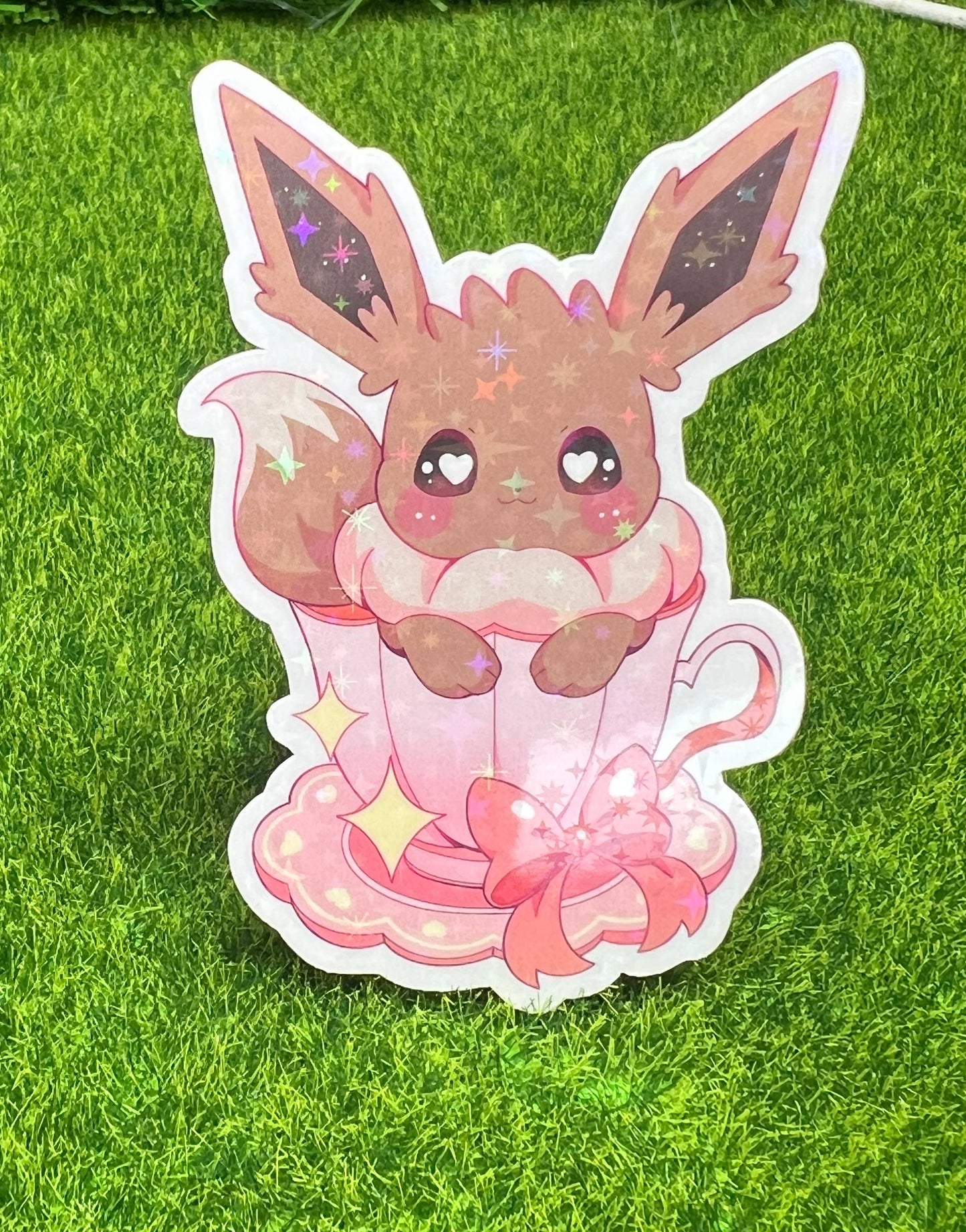 Evee Teacup Sticker Evee