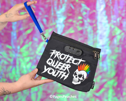 Protect Queer Youth Smell Proof Pouch