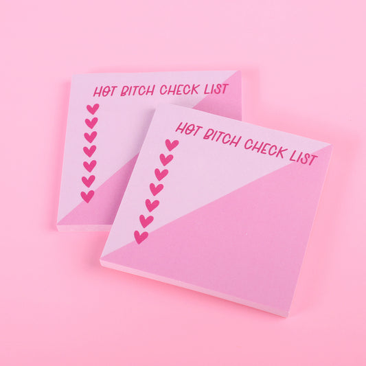 Hot Bitch Checklist