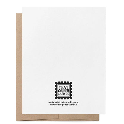 Cheers Queers LGBTQ+ Greeting Card