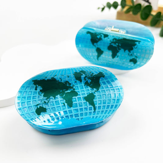 Earth hair claw clip