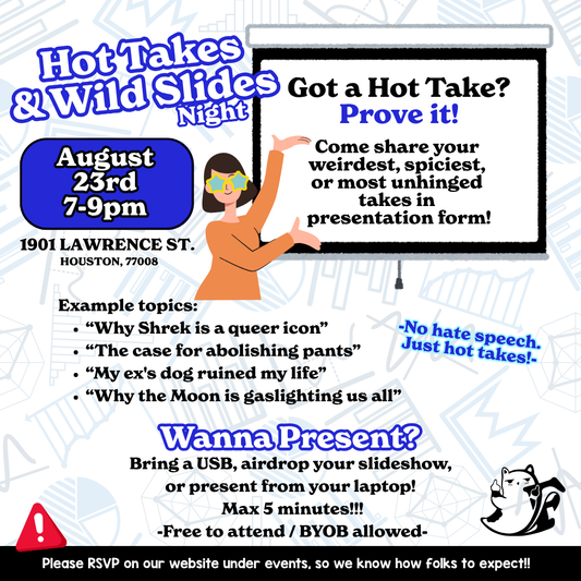 Hot Takes & Slides Event