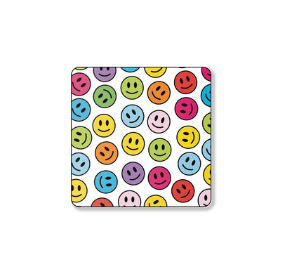 Smiley Square Coaster