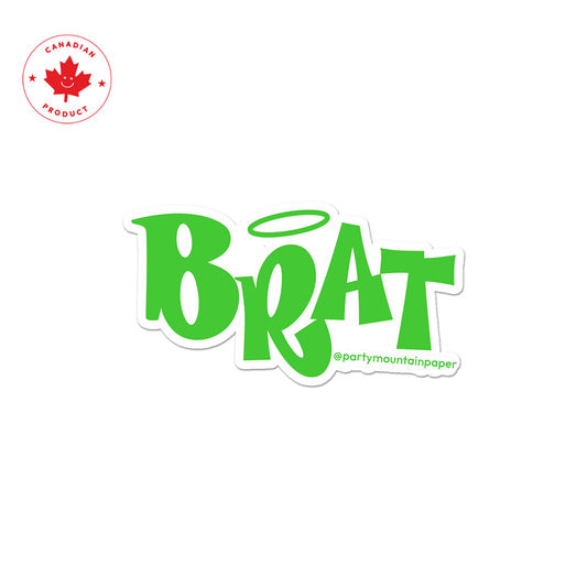 Brat Sticker