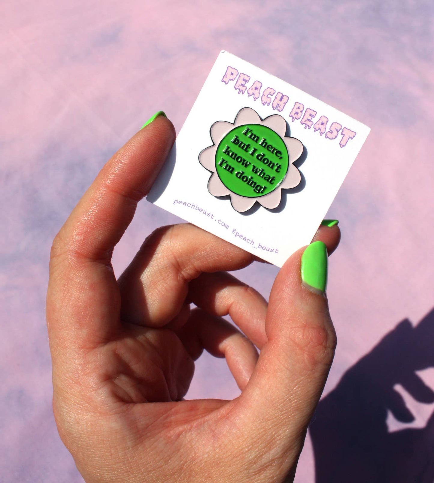 IDK Enamel Pin