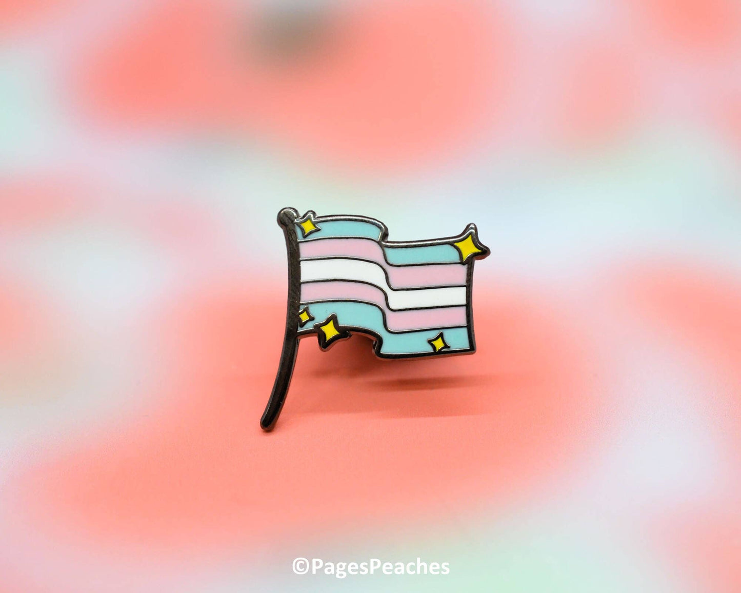 Transgender Pride Flag Hard Enamel Pin