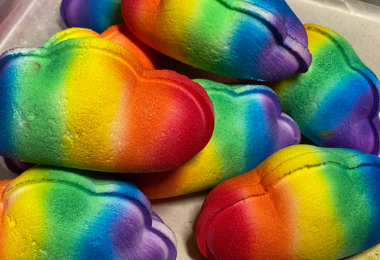Rainbow Cloud Bath Bomb