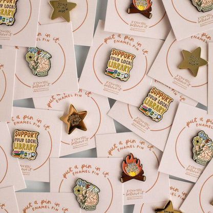 Doing My Very Best Enamel Pin