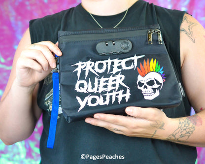 Protect Queer Youth Smell Proof Pouch