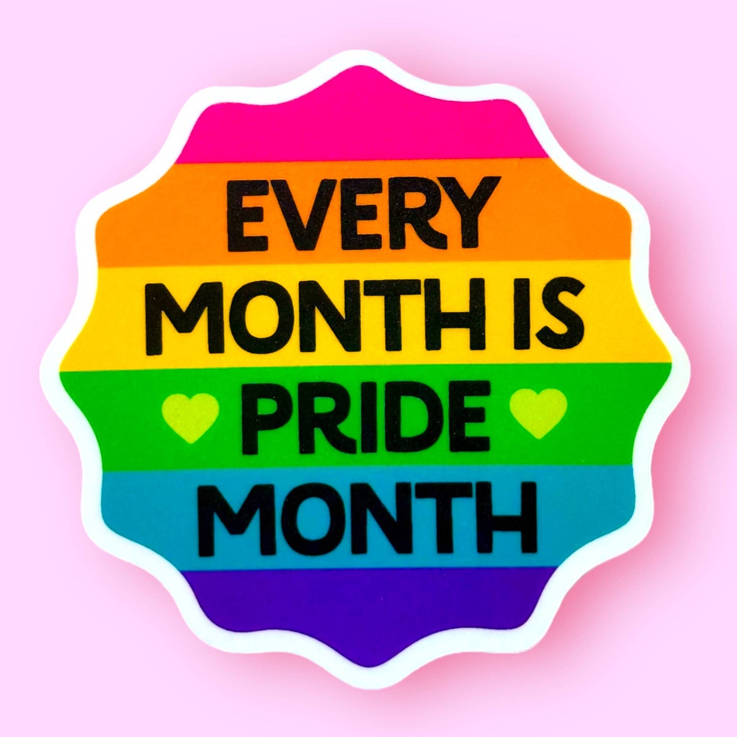 Every Month is Pride Month Sticker