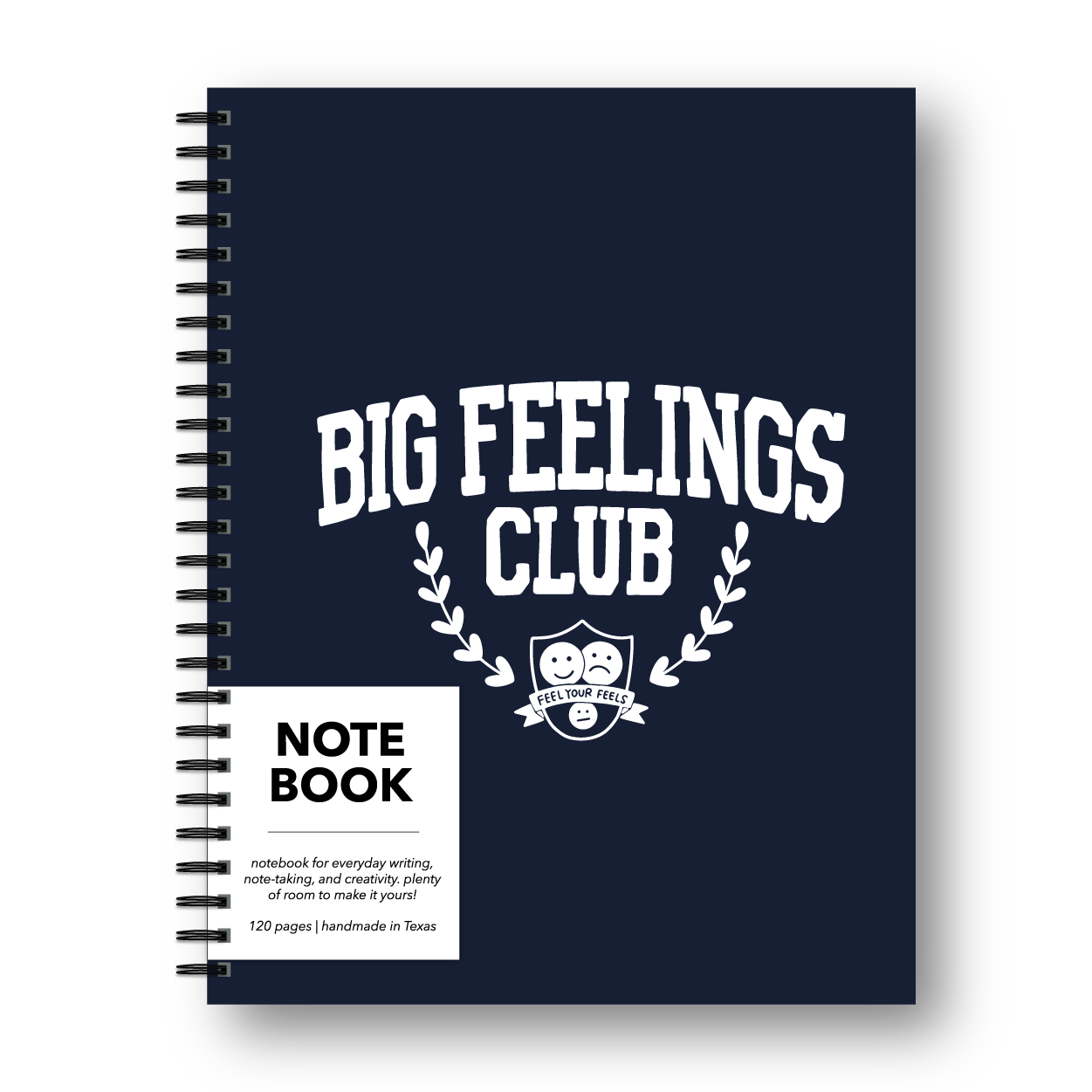 Big Feelings Club Notebook