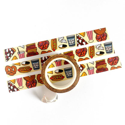 New York City Food Washi Tape