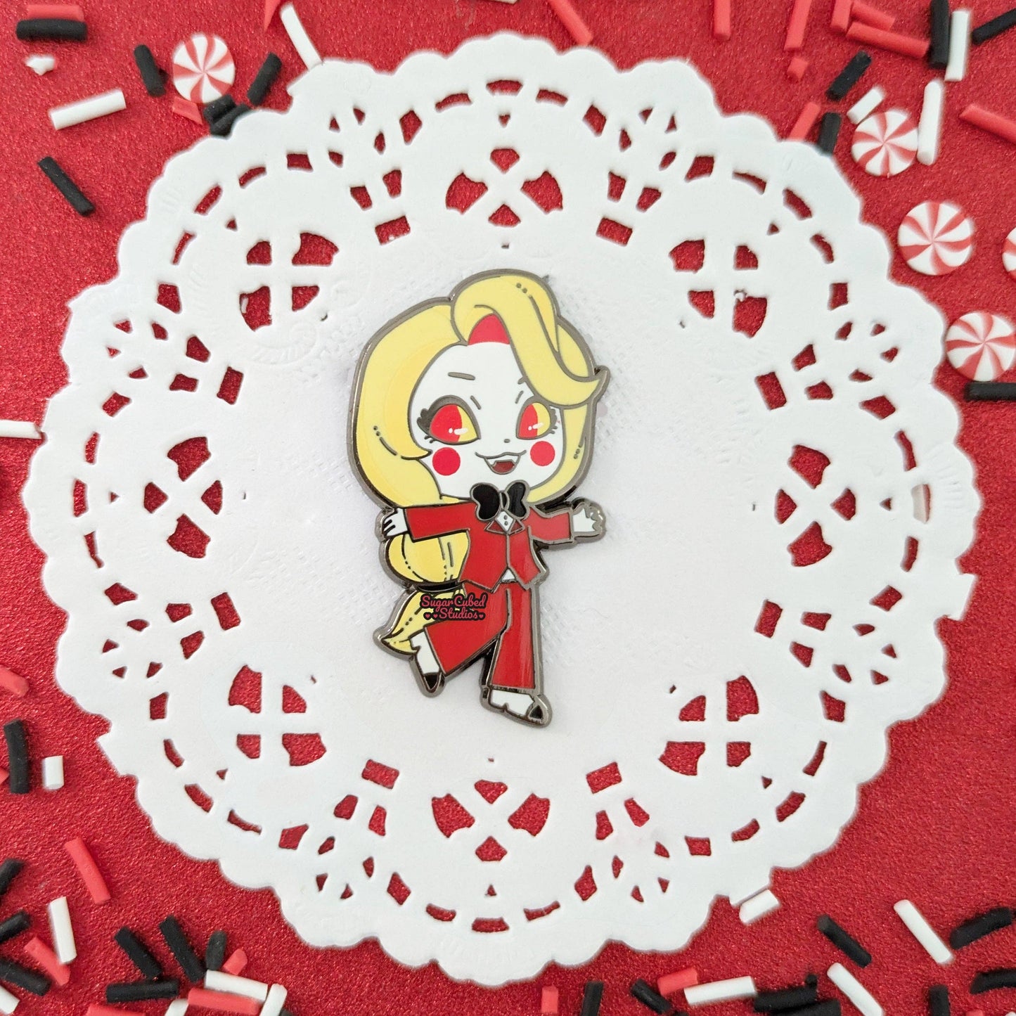 Charlie Morningstar - Hazbin Enamel Pin