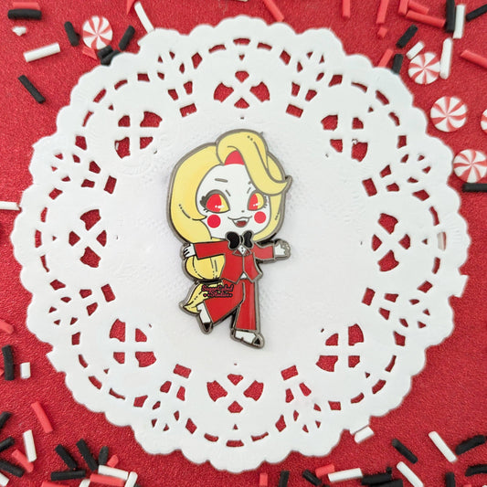 Charlie Morningstar - Hazbin Enamel Pin