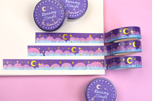 Dreamy Cloudscape Washi Tape