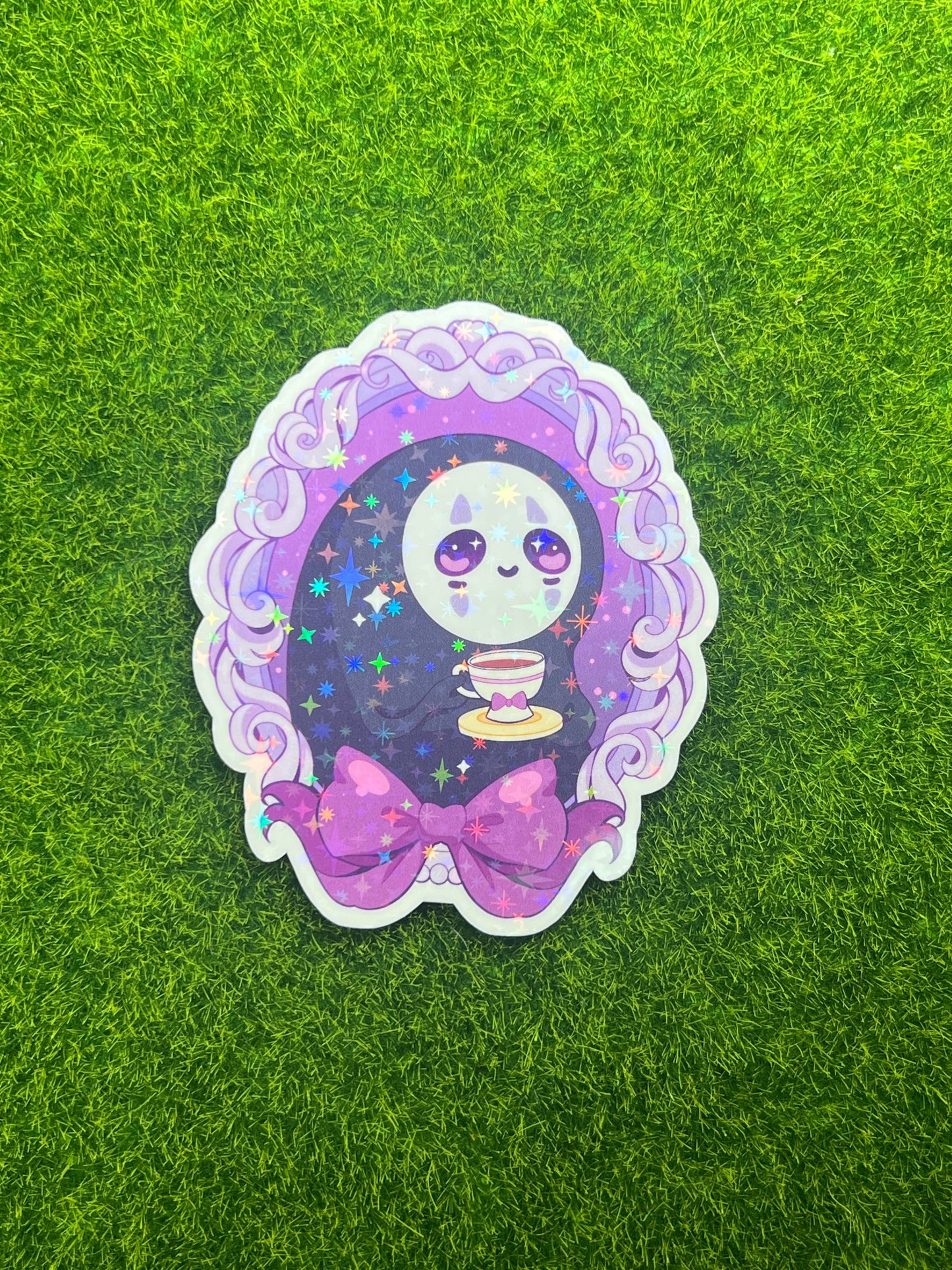 Ghibli Snack Frame Sticker NoFace