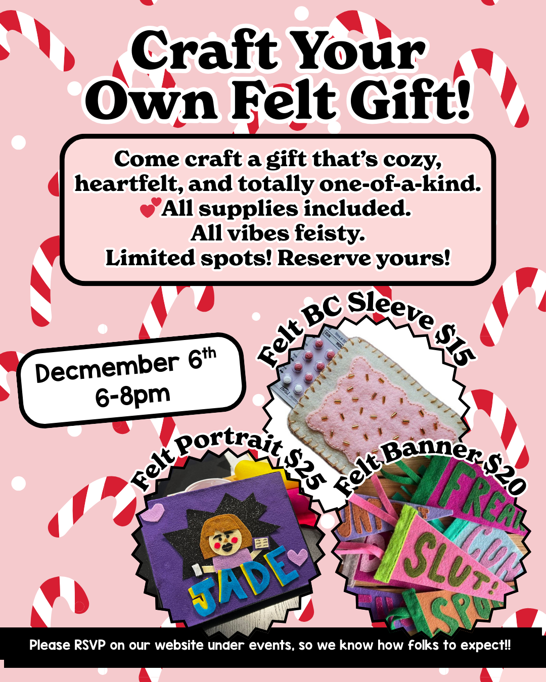 Craft Your Own Felt Gift Workshop