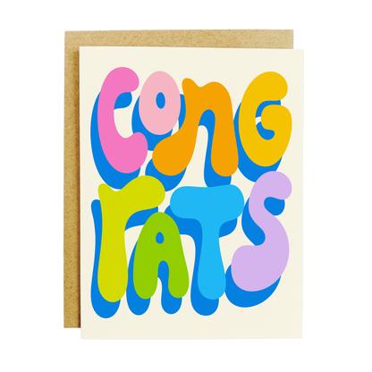 Bubbly Congrats Card