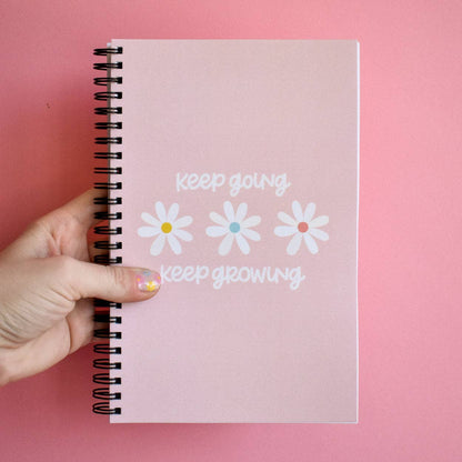 Keep Going Keep Growing Notebook