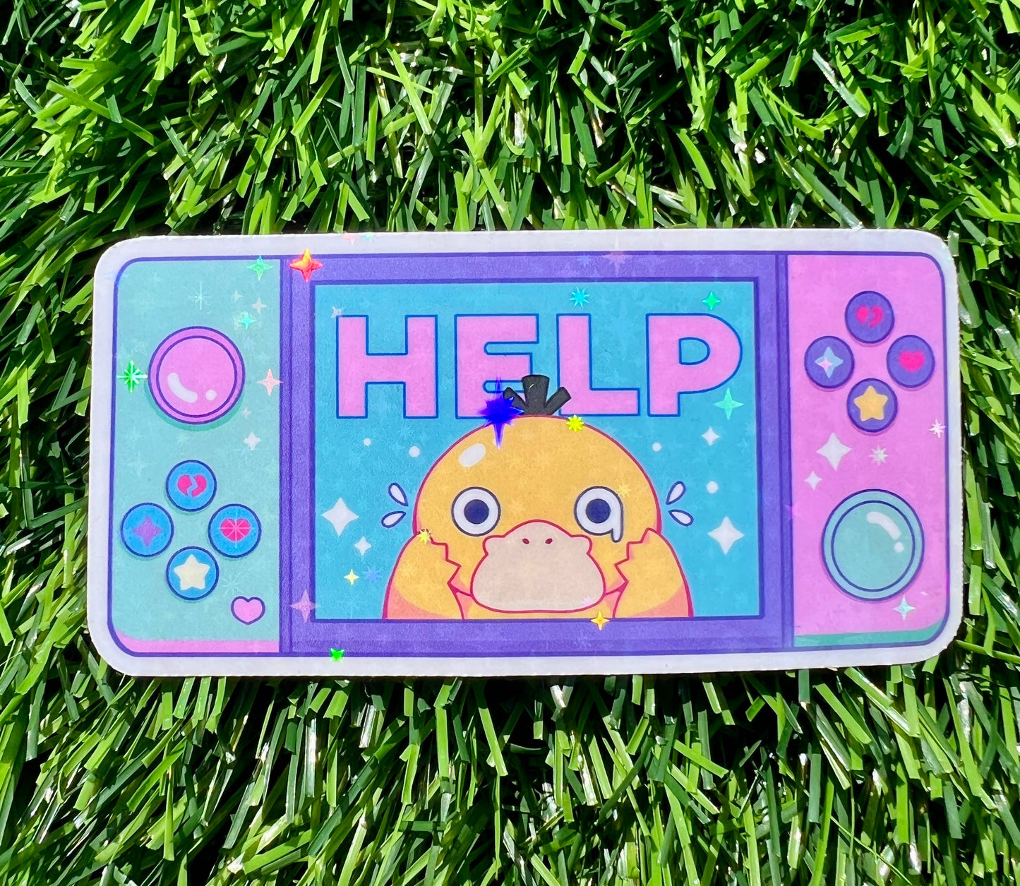 Psyduck Game Sticker