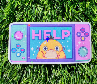 Psyduck Game Sticker