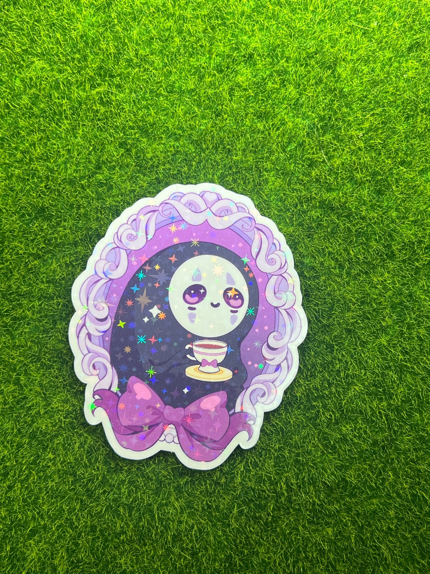 Ghibli Snack Frame Sticker NoFace
