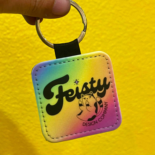 Feisty Keychain