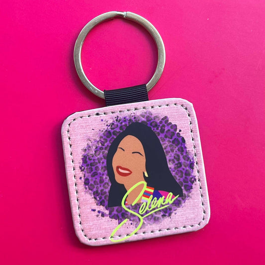 Selena Keychain