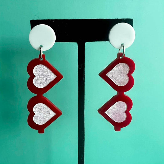 Heart Eyes Earrings