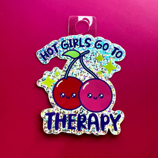 Hot Girls Go Sticker