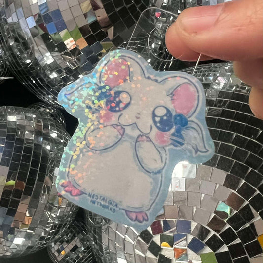 White Bijou Sticker