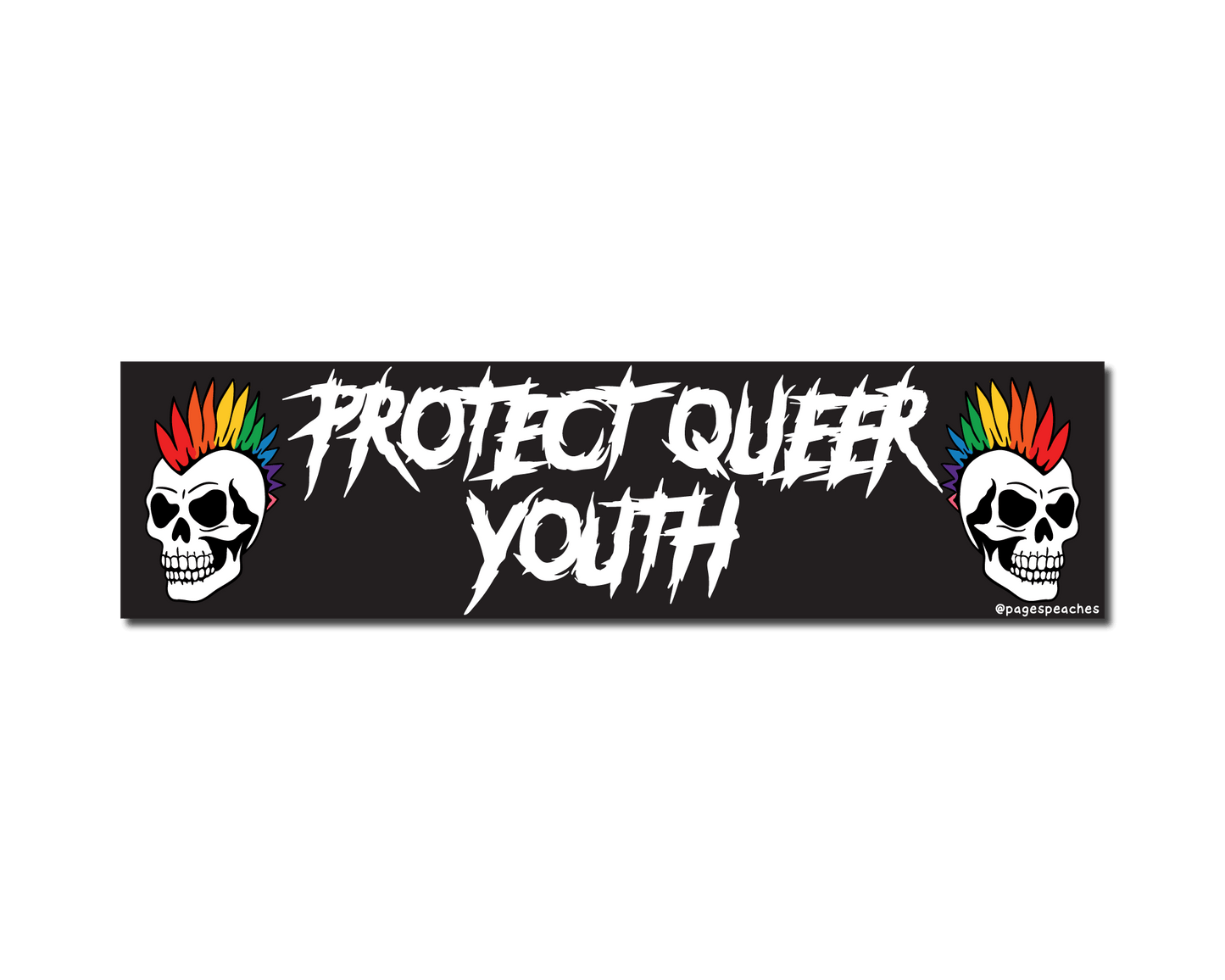 Protect Queer Youth Bumper Sticker