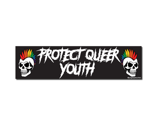 Protect Queer Youth Bumper Sticker