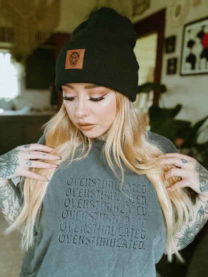 Traditional Tattoo Patched Beanies