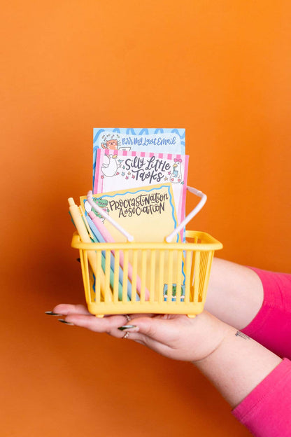 Silly Little Tasks Notepad – Cute Duck To-Do List Stationery