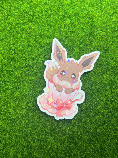Evee Teacup Sticker Evee