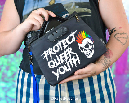 Protect Queer Youth Smell Proof Pouch
