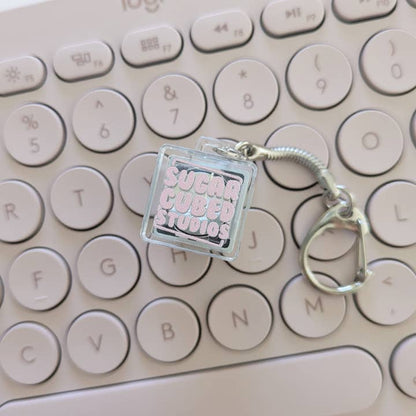 M Girly Pop Hunters - Fidget Keycap Keychain