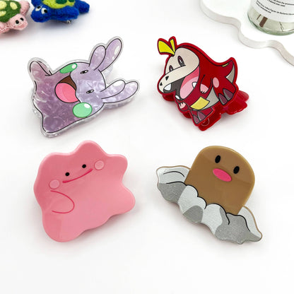 👾 Monster Party Acrylic Claw Clip