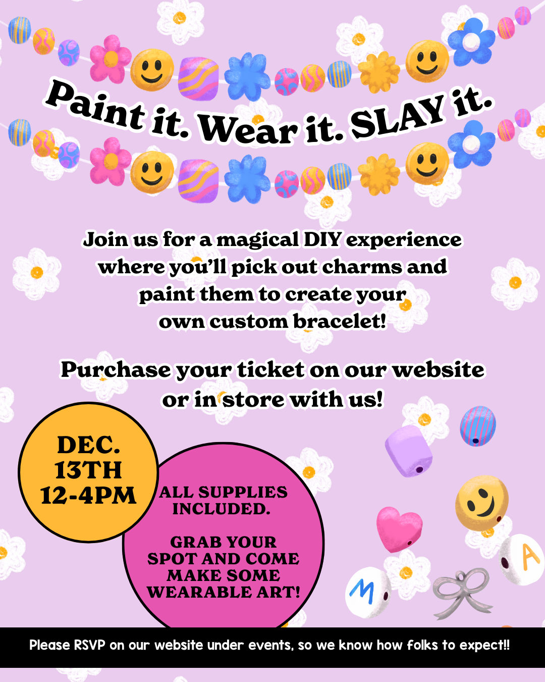 DIY Charm Bracelet Workshop