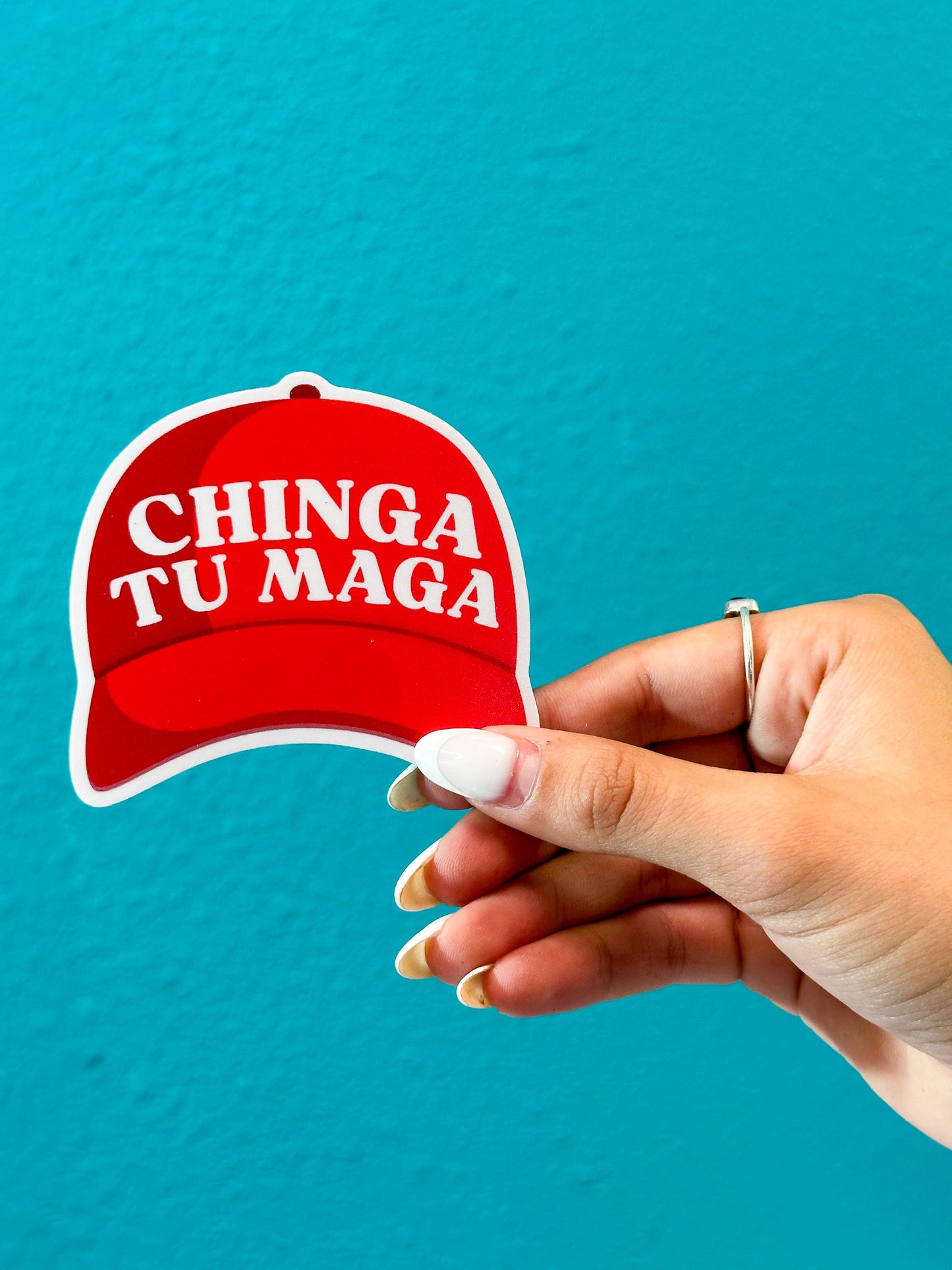 Chinga Tu MAGA Sticker