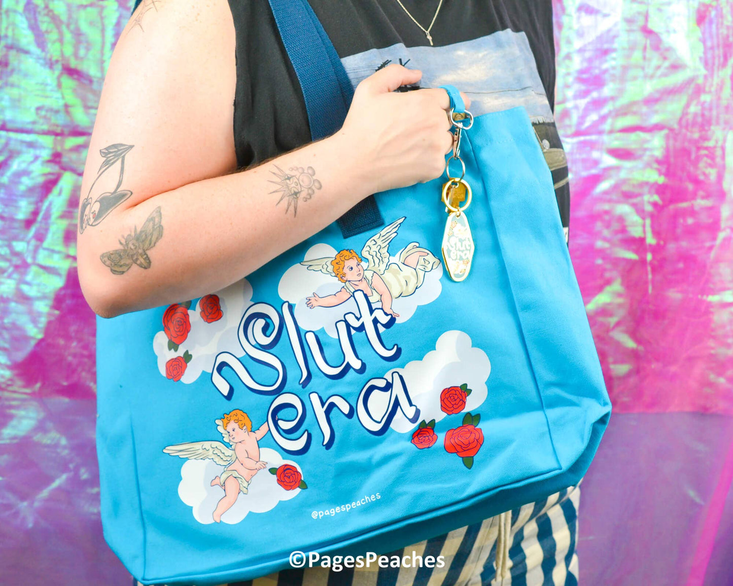 Slut Era Tote Bag With Laptop And Water Bottle Pocket