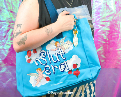 Slut Era Tote Bag With Laptop And Water Bottle Pocket