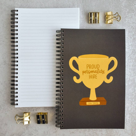Proud Personality Hire Notebook