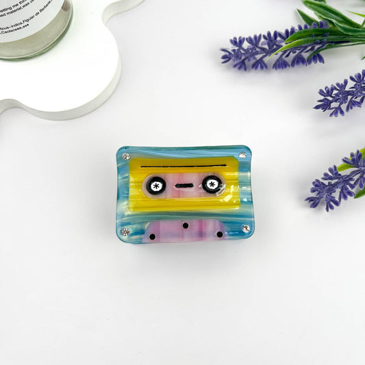 Cassette Tape Hair Claw Clip