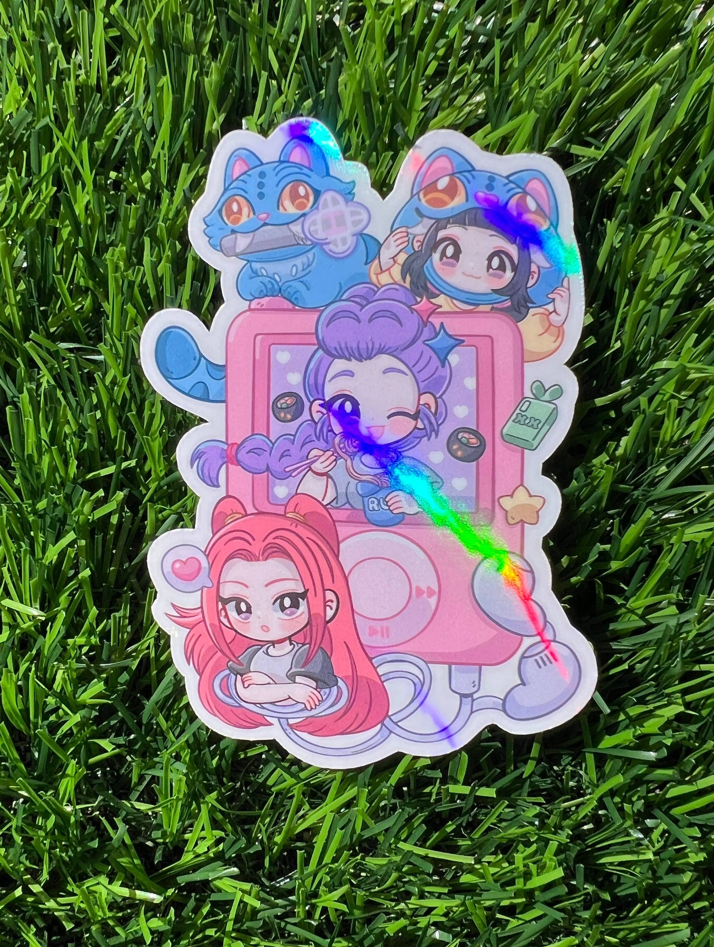 Hunter Kpop Group Sticker