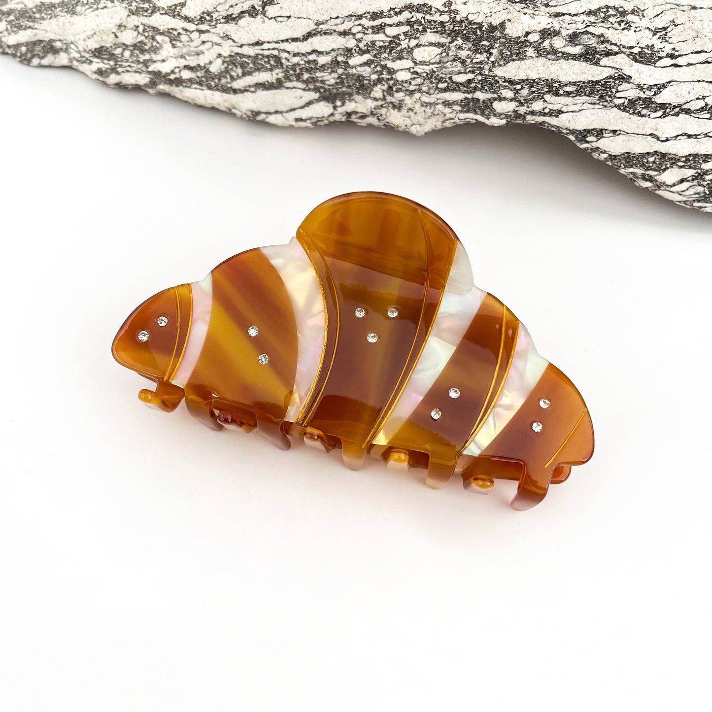 Crescent Moon Hair Claw Clip