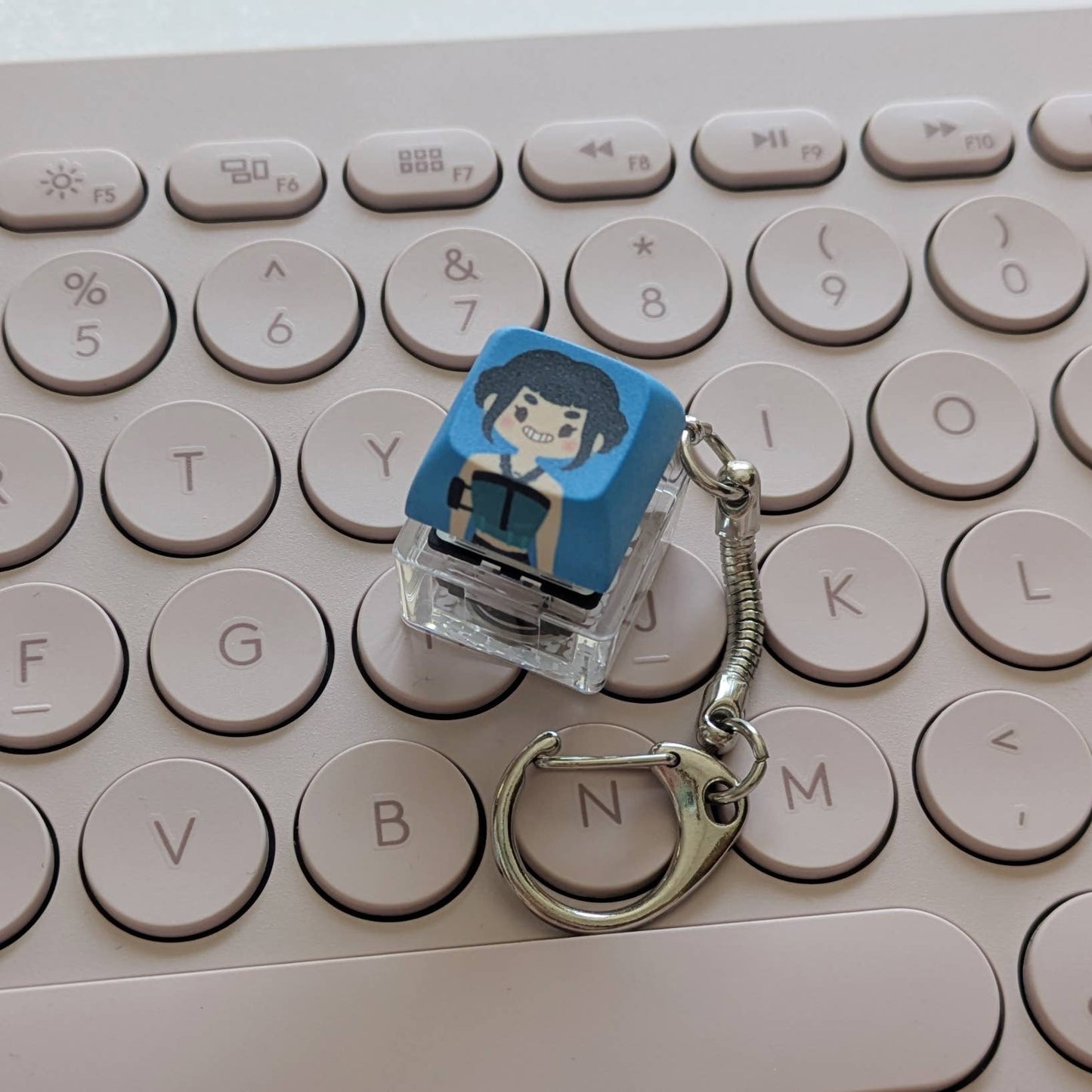 Z Girly Pop Hunters - Fidget Keycap Keychain