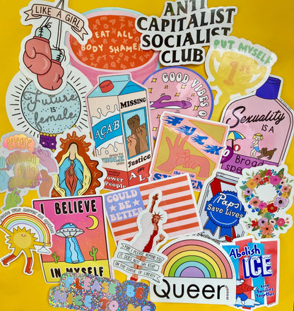 F*ck The System Sticker