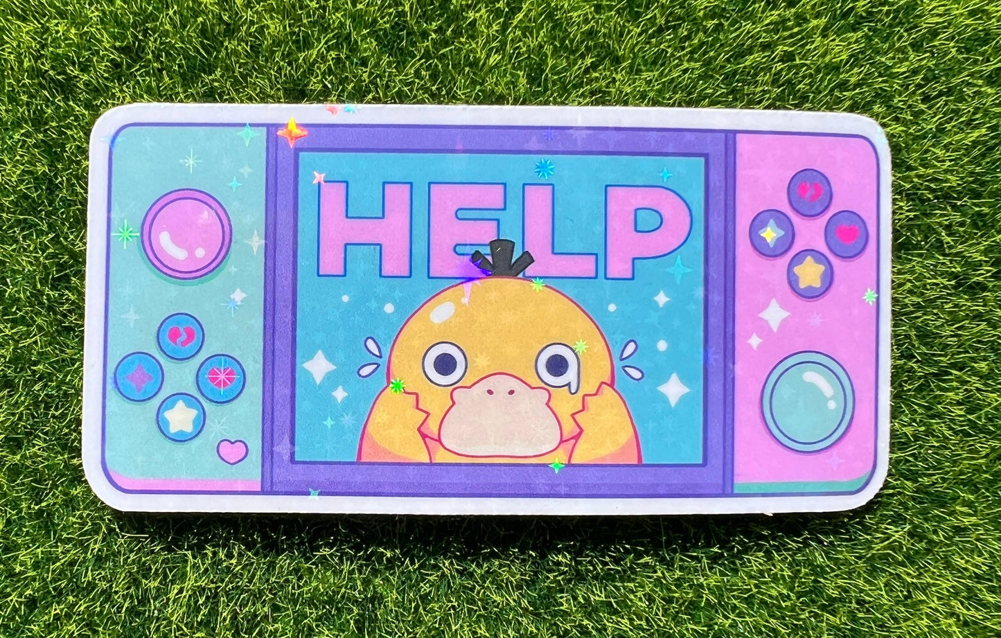 Psyduck Game Sticker